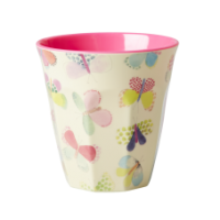 Rice Dk Colourful Butterfly Print Melamine Cup